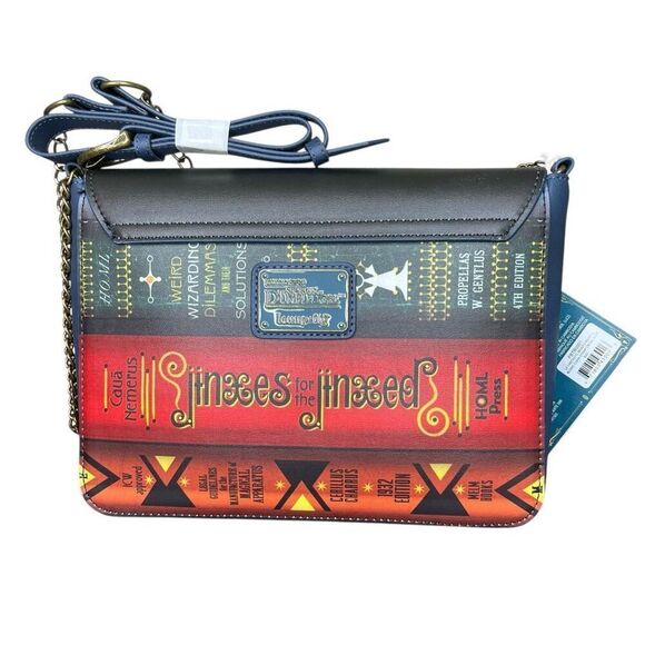 NEW Loungefly Fantastic Beasts Magical Books Chain Strap Crossbody Bag - Picture 6 of 9